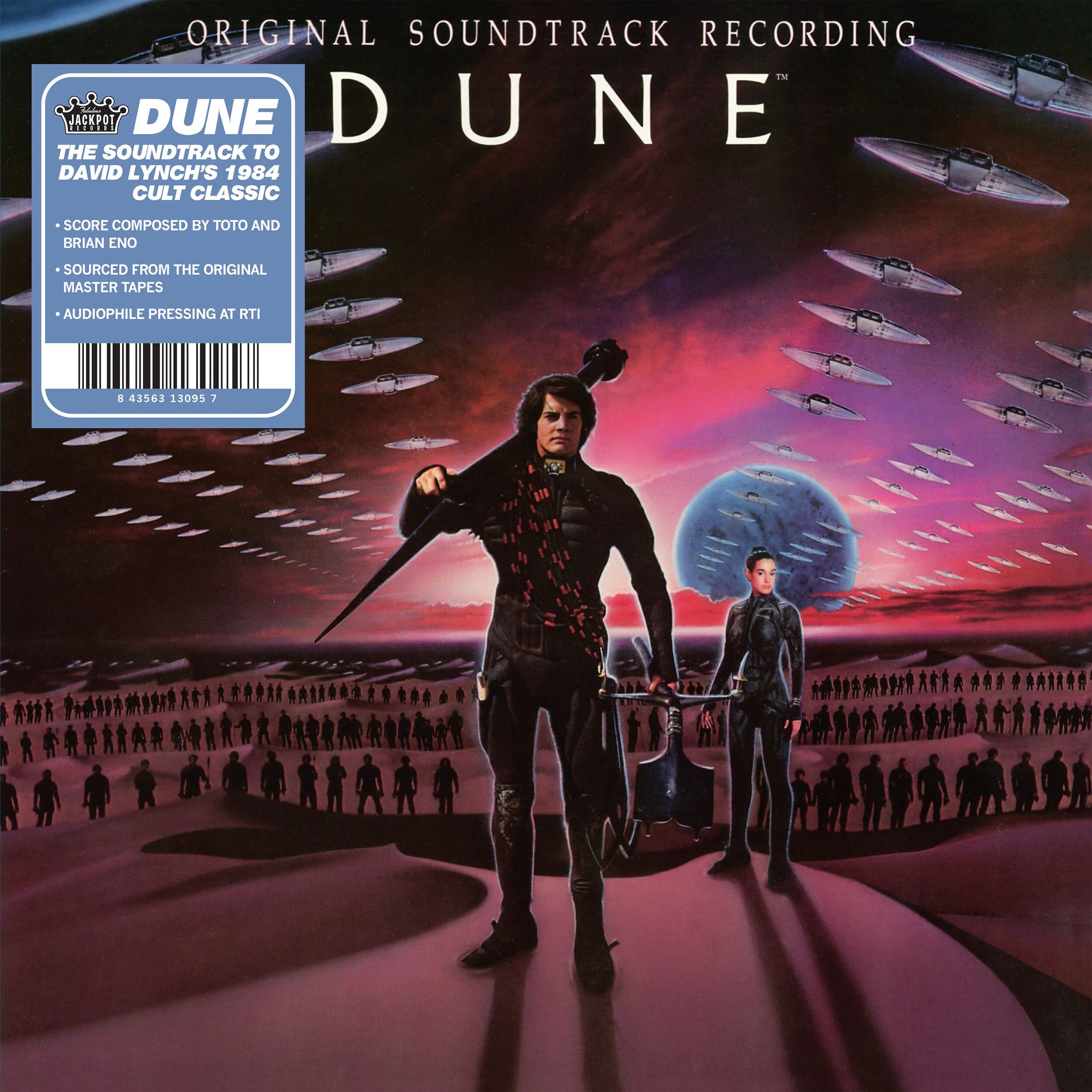 DUNE – Original 1984 Motion Picture Soundtrack LP / Audiophile Black Vinyl TEMP OUT OF STOCK
