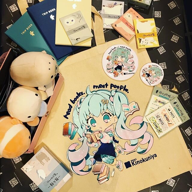 New Items✨

Livheart Plush
Kokuyo Notebooks and Mini Letter/Memo Pads
Kinokuniya &amp; Maido Exclusive Hatsune Miku Tote bag and Pins

#maidosantanarow #maido #stationery #livheart #kokuyo
