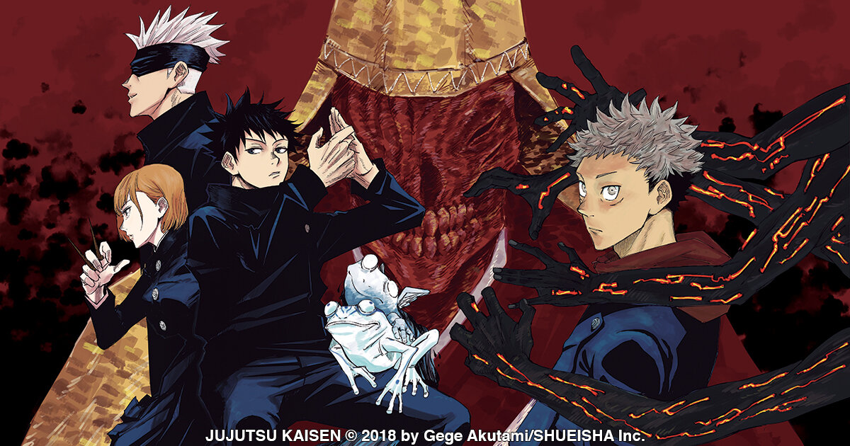 O favorito da galera! JUJUTSU KAISEN é o anime mais popular de