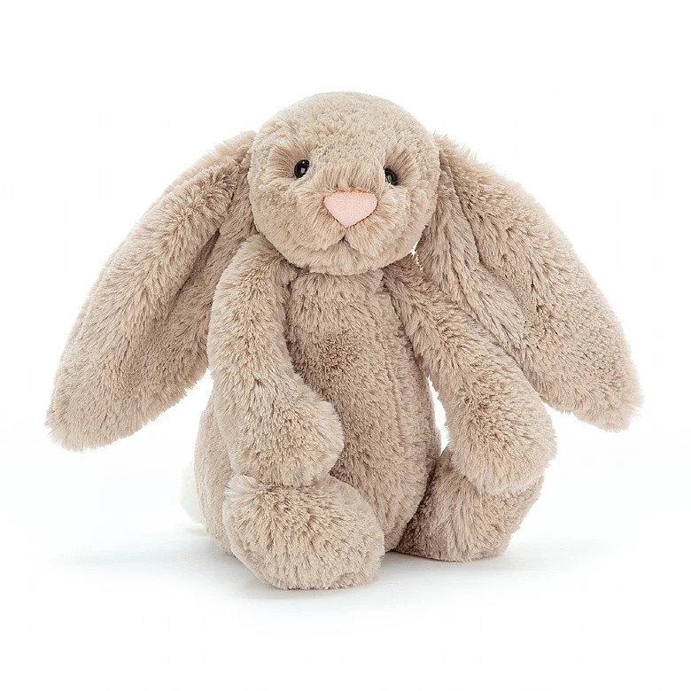 rabbit plush from Jellycat