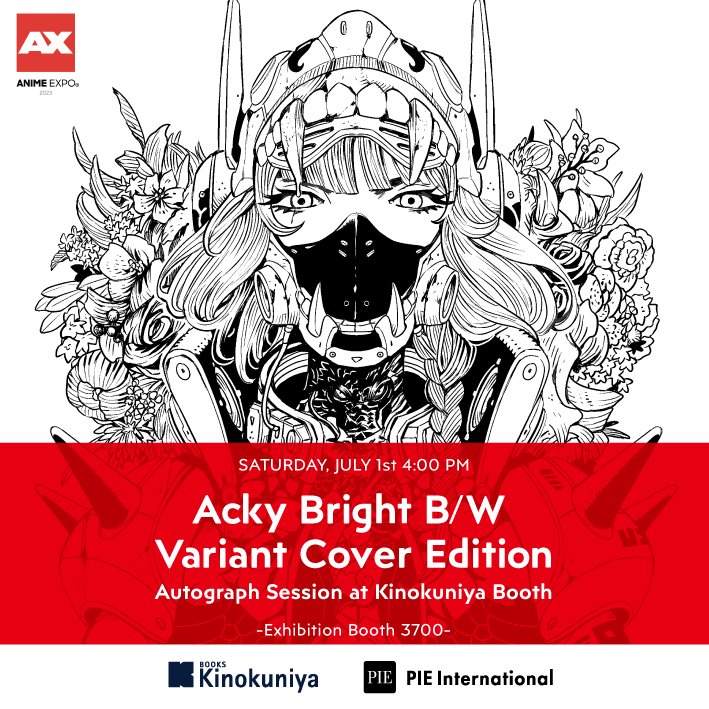 Acky Bright Anime Expo Signing Event