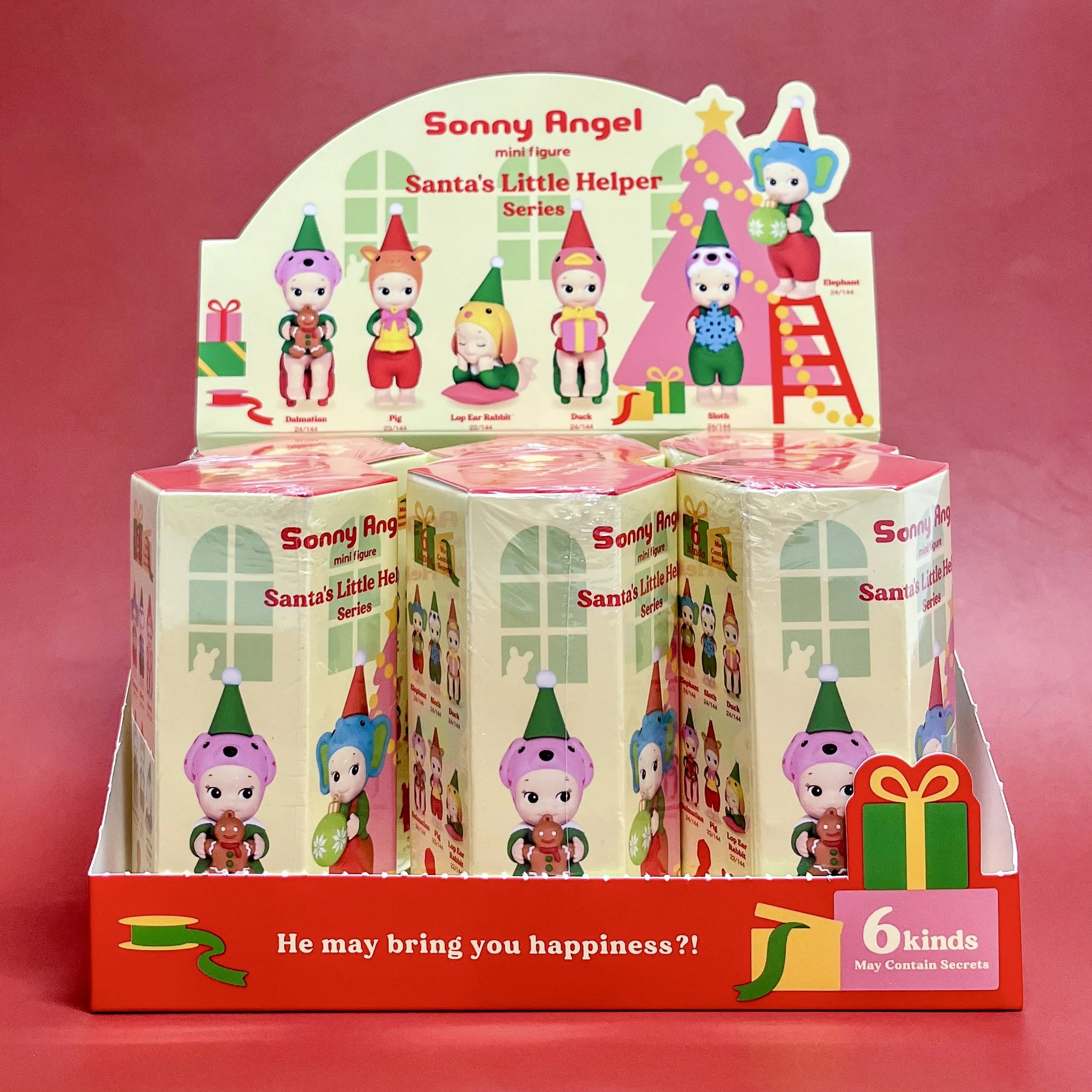Sonny Angel Mini Figure - Santa's Little Helper Series