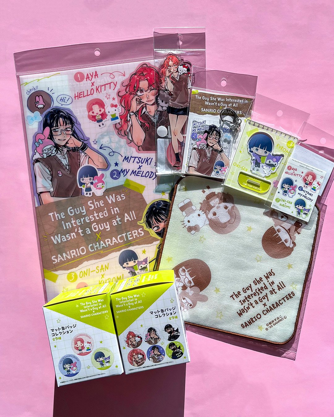 The Guy She Was Interested in Wasn't a Guy at All x Sanrio Characters