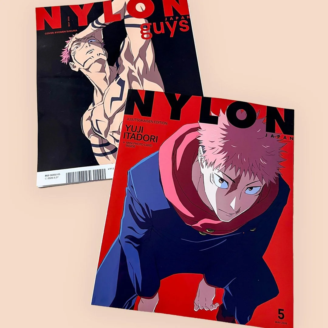 NYLON JAPAN MAY 2026 Jujutsu Kaisen Edition