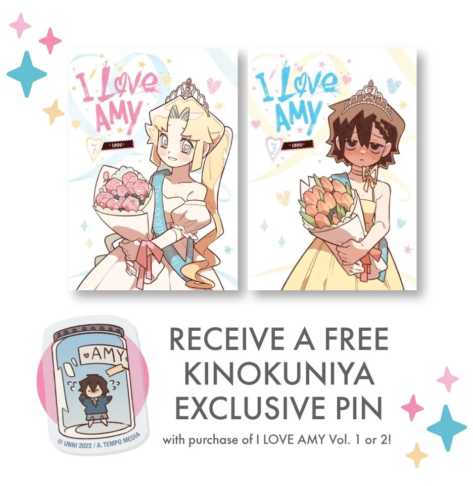 I LOVE AMY (Ize Press) x Kinokuniya USA