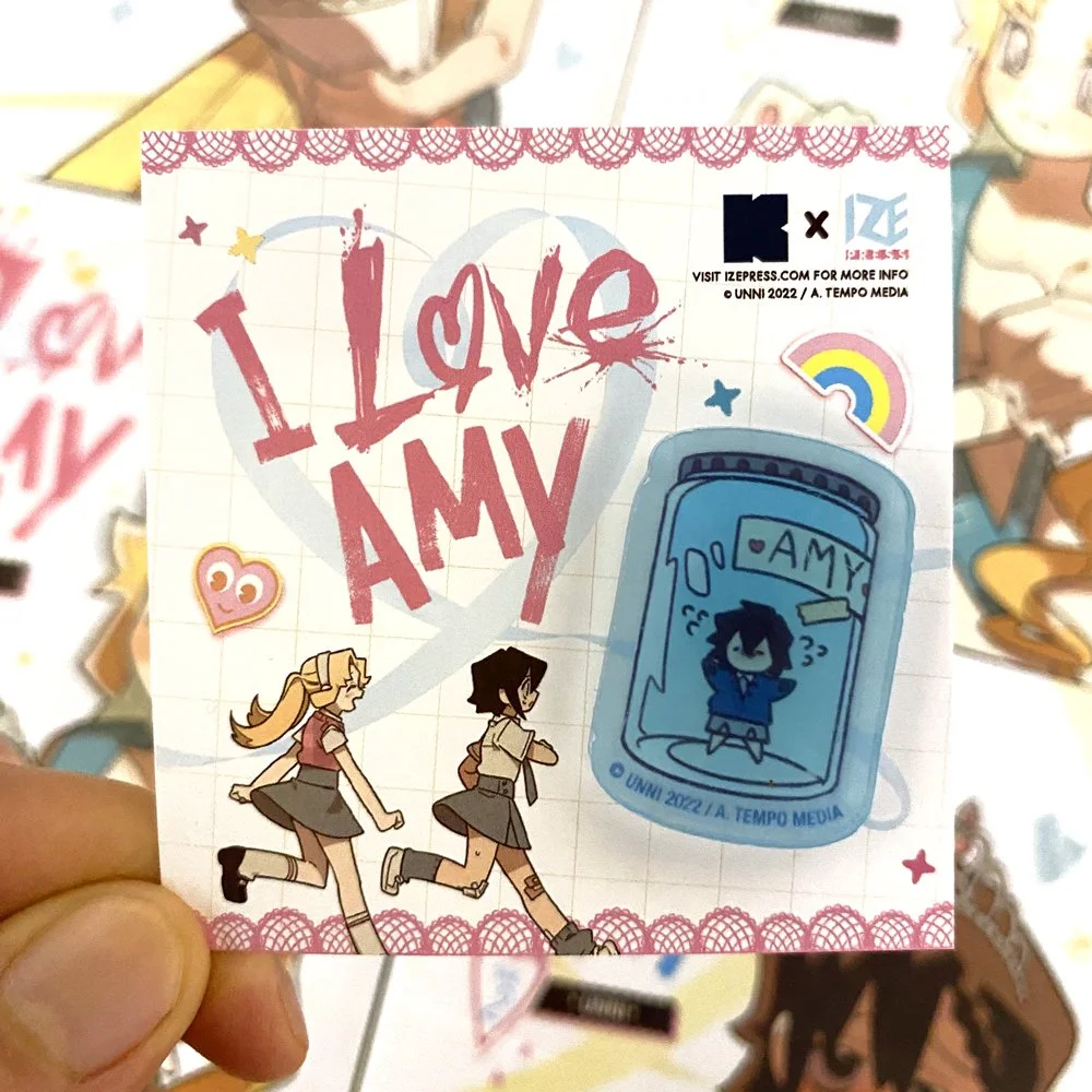 Get a free Kinokuniya Exclusive I LOVE AMY 