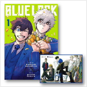 Kinokuniya exclusive Blue Lock, Vol. 1 with Shikishi