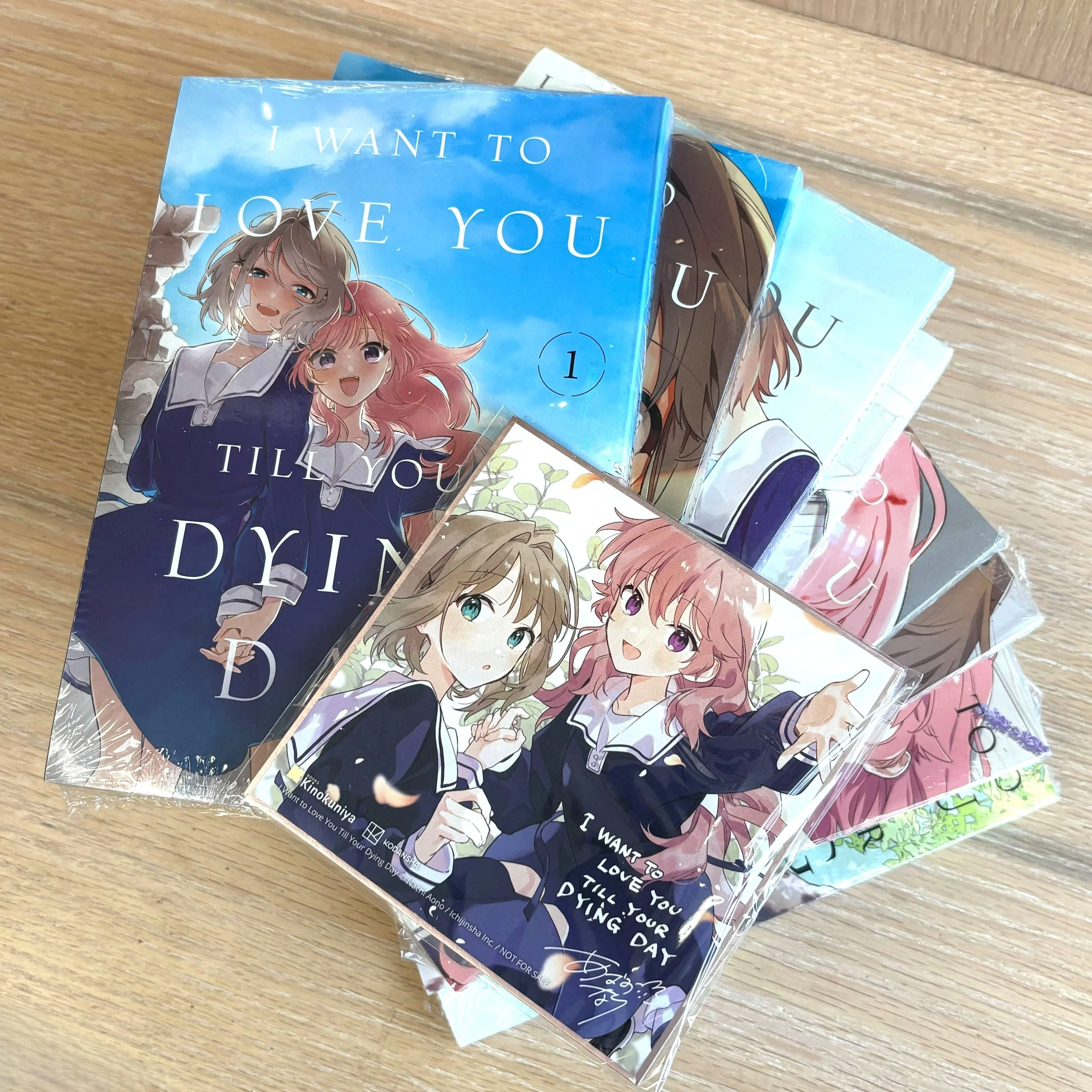 I Want to Love You Till Your Dying Day with Kinokuniya Exclusive Shikishi