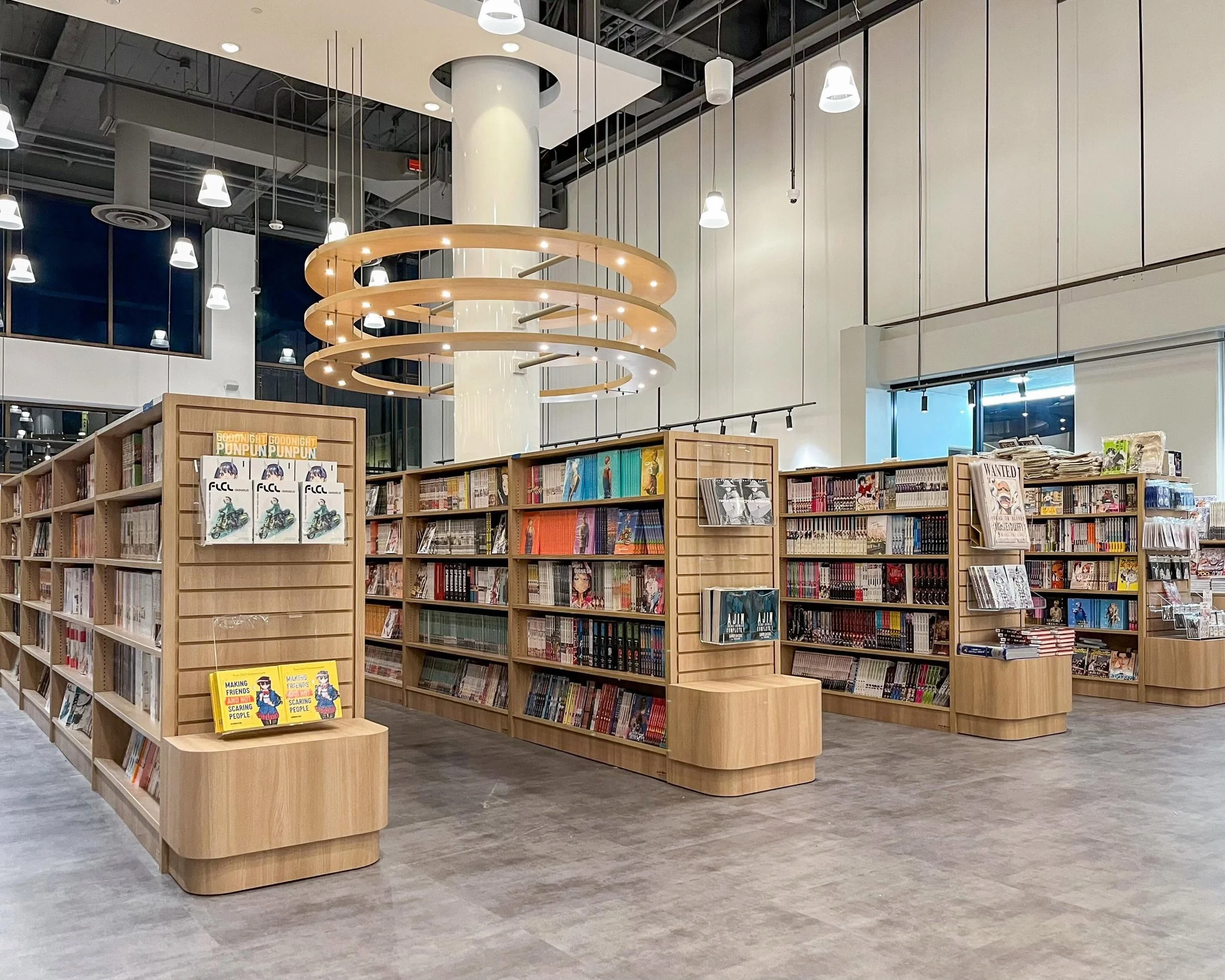 New Kinokuniya Los Angele in Little Tokyo Interior