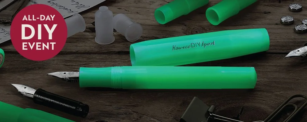 kaweco glow in the dark fountain pen