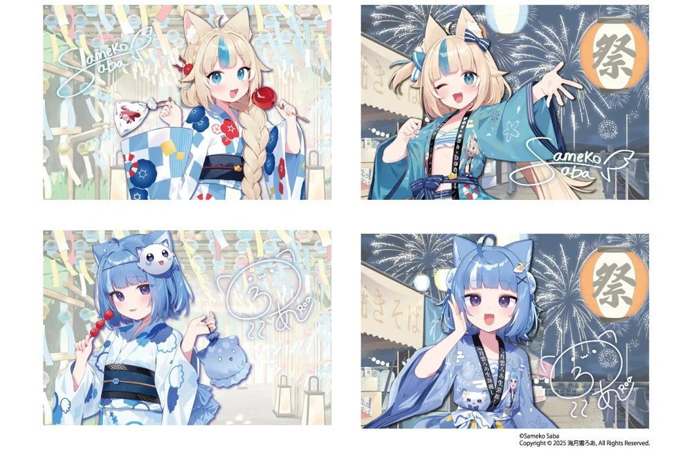 Sameko Saba x Kurageu Roa POPUP STORE Voice Cards