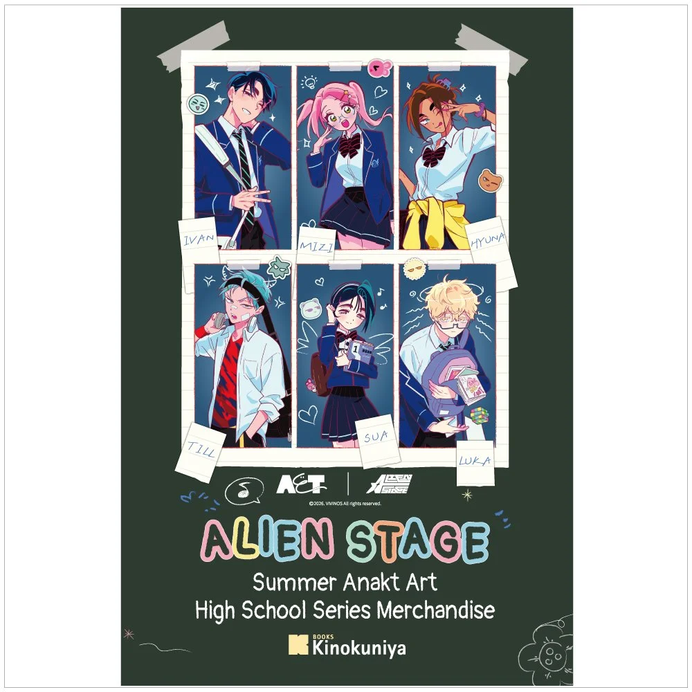Alien Stage Summer Anakt Art High School Series merchandise at select stores