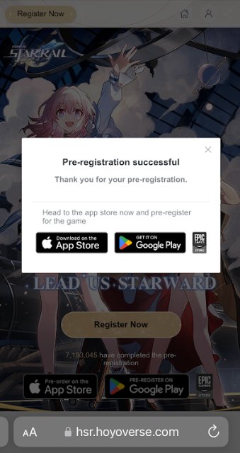 Honkai: Star Rail Online Store Pre-registration Is Now Open