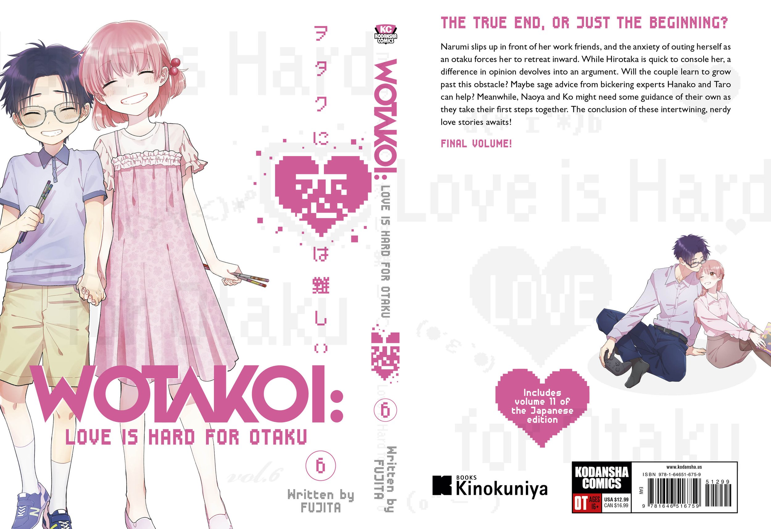 Wotakoi: Wotaku ni Koi wa Muzukashii Vol.6 Japanese Manga Comic Book  9784758009874 