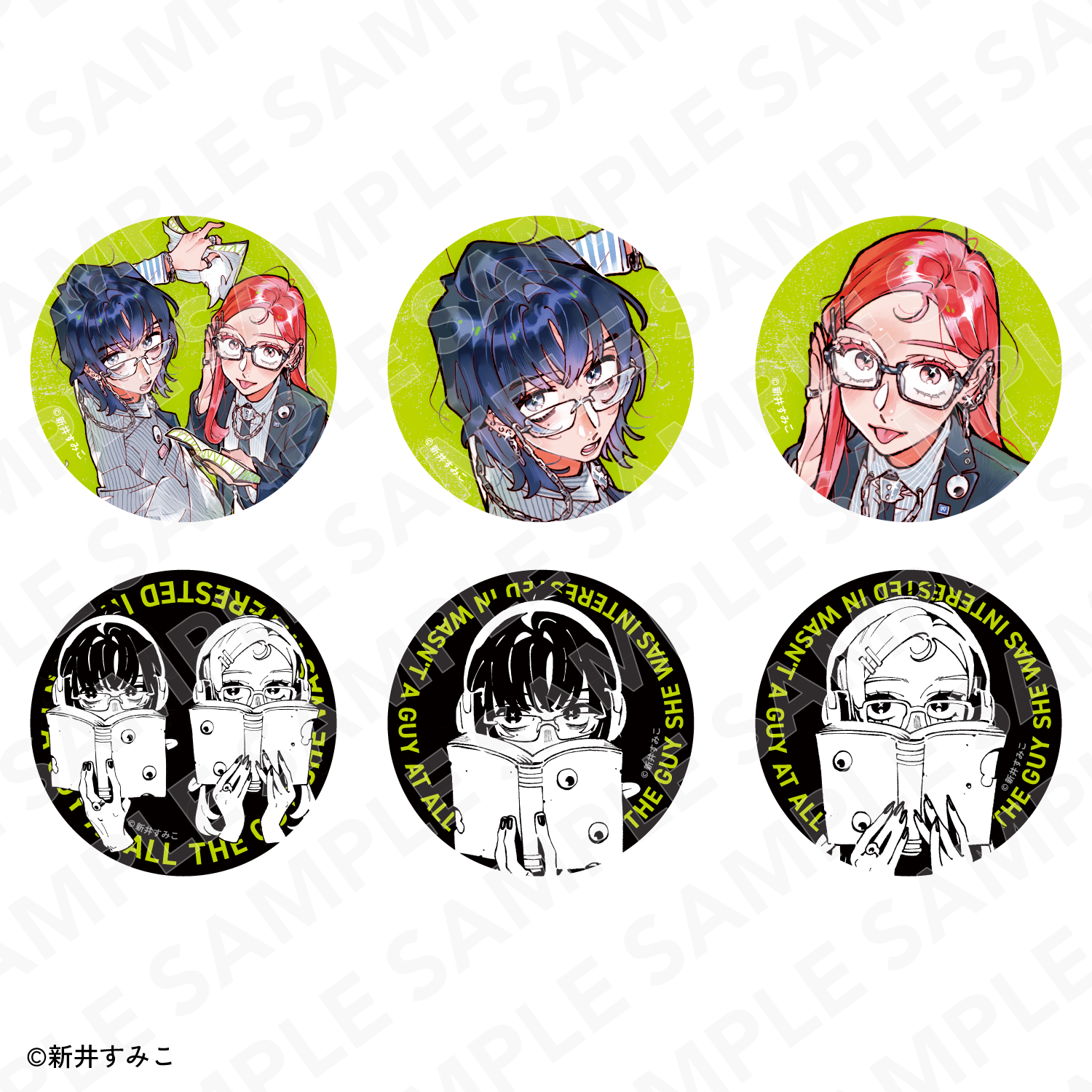 The guy she was interested in wasn't a guy at all  can badges