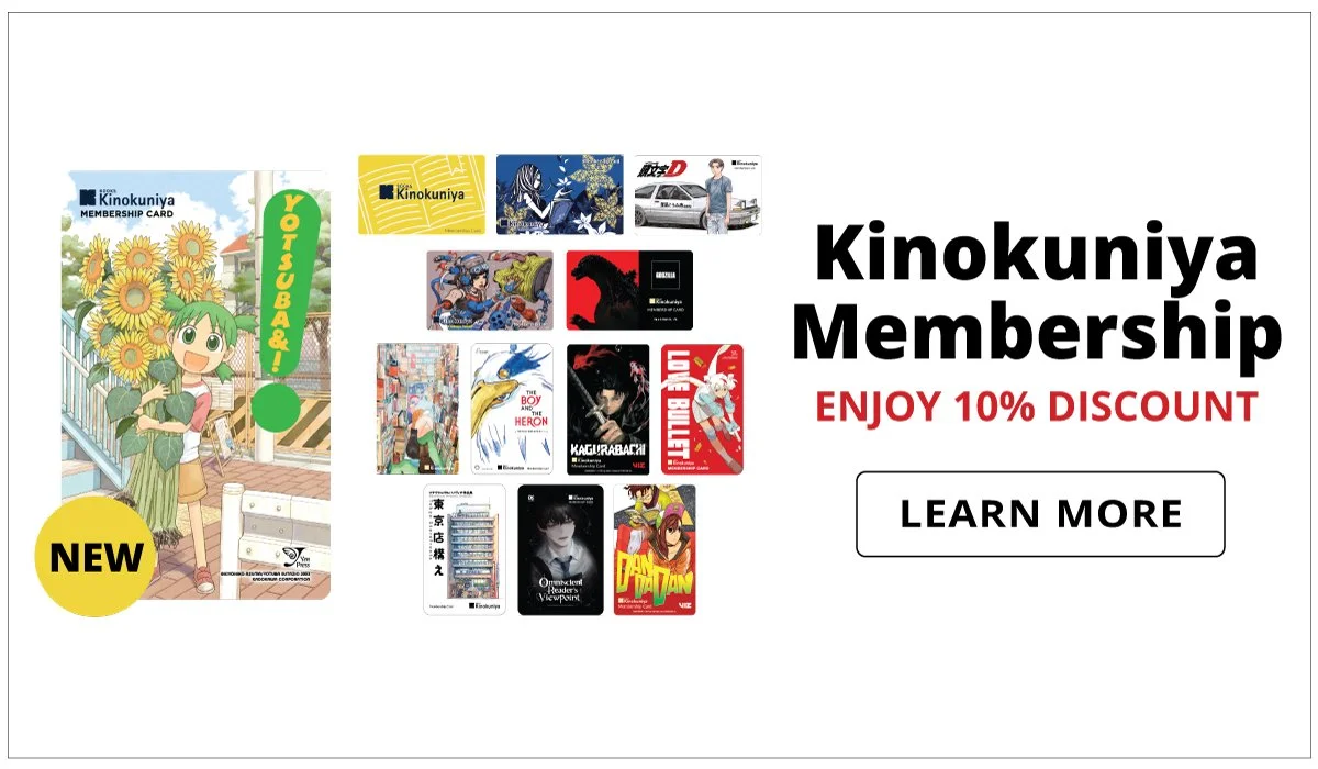 Kinokuniya Membership Cards Options. Apply today and enjoy 10% discount