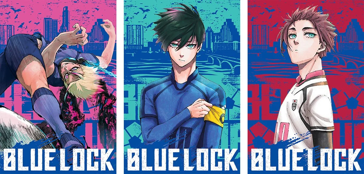 Shidou Rin and Sae Blue Lock Postcards