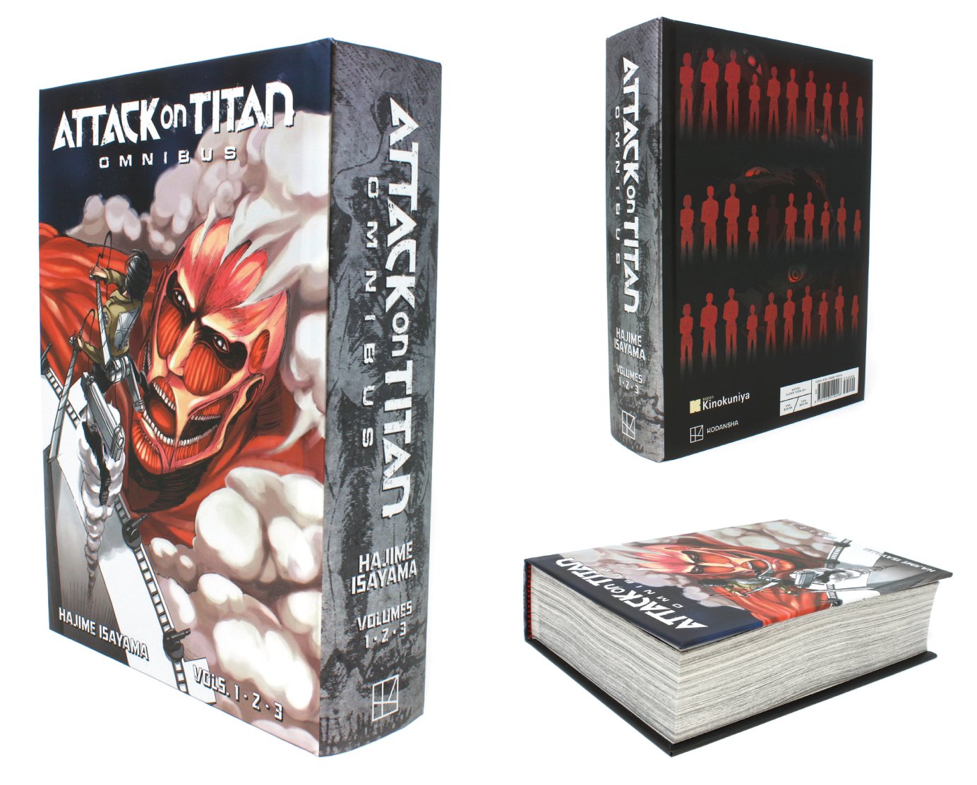 Books Kinokuniya: Attack on Titan: Season 1 Part 1 - Manga Box Set  (4-Volume Set / vol. 1 - 4) / Isayama, Hajime (9781632366993)