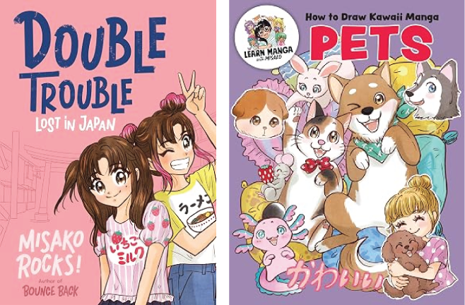 Double Trouble and How to draw kawaii manga by misako rocks