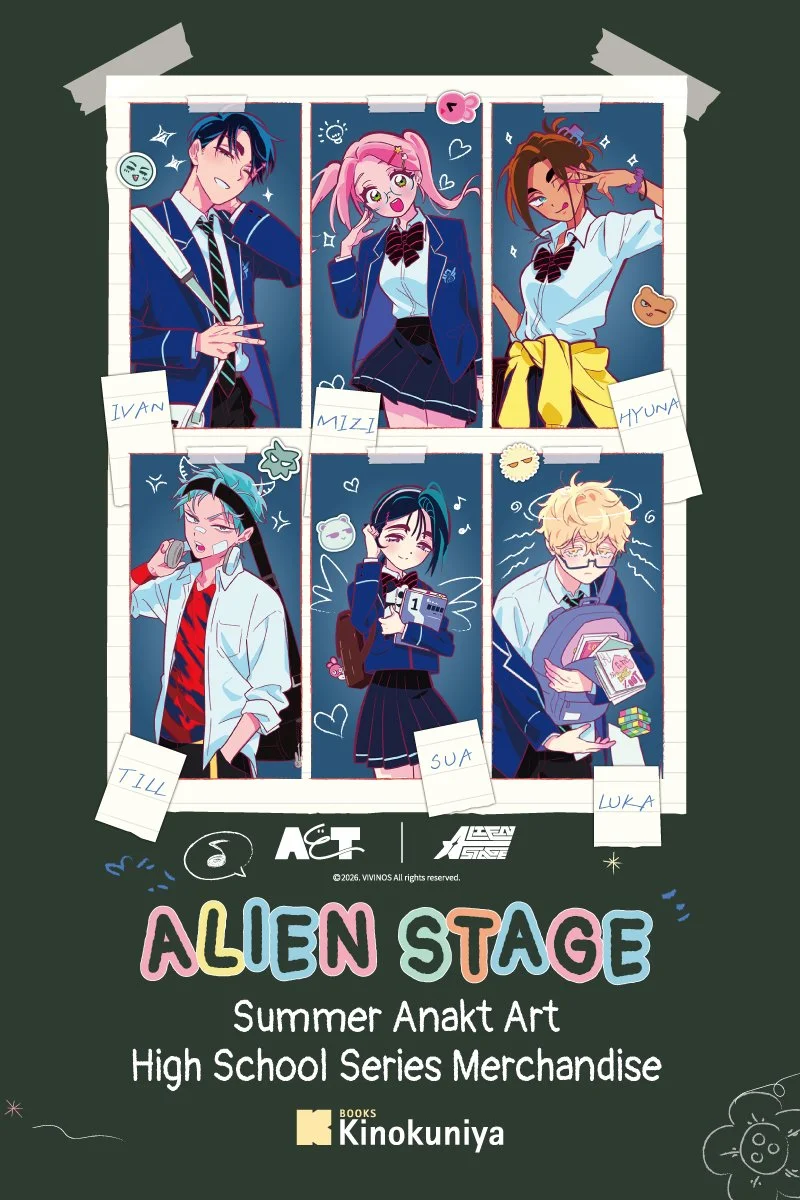 Alien Stage Anakt Art High School Series Merchandise