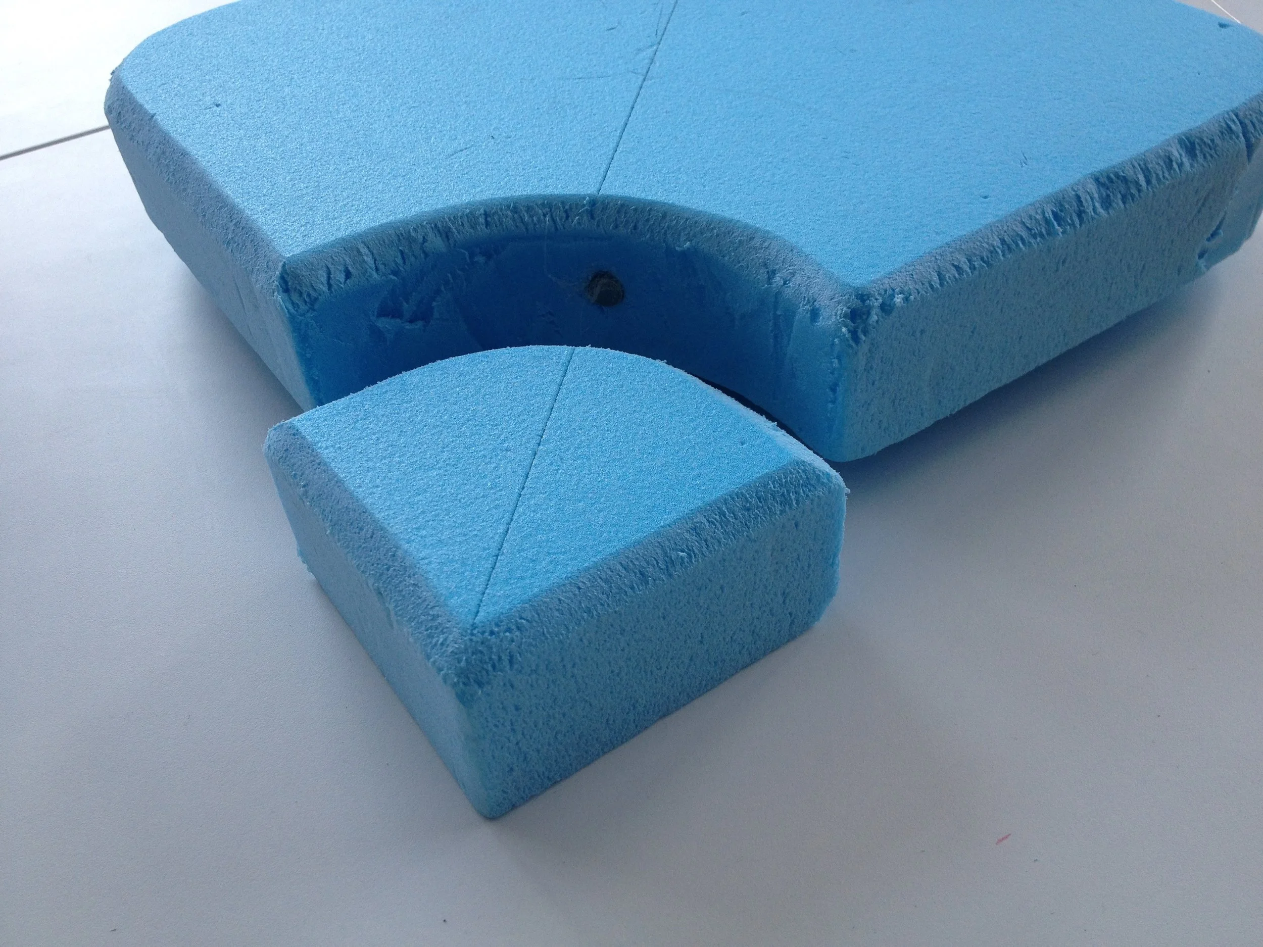 The first foam prototype