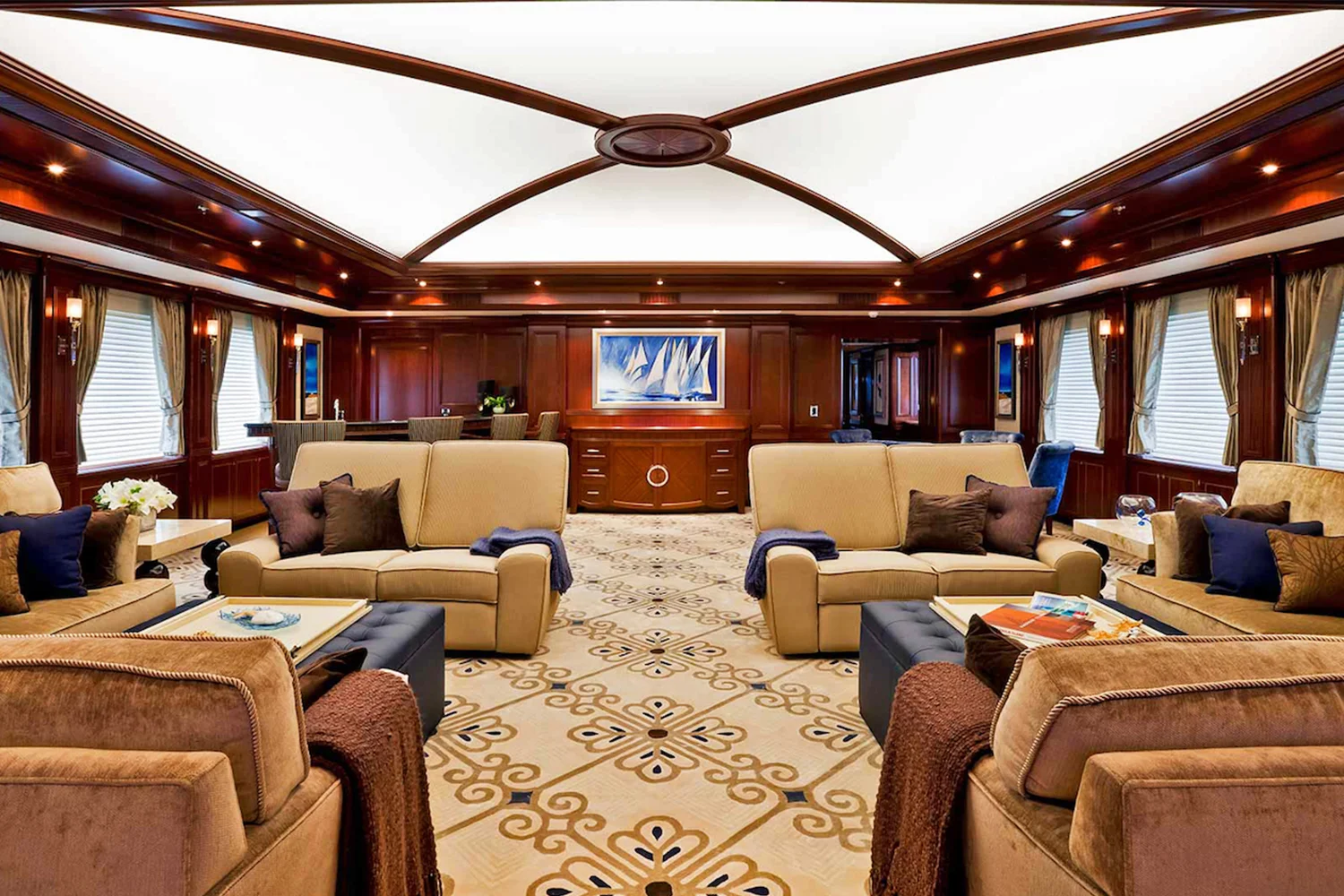 Custom Luxury Yacht Carpet