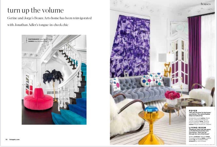 Proud to be featured in the June issue of @livingetcuk! Special thanks to the endless creativity from the @jonathanadler team.

#royalamericancarpets #interiordesign #customcarpet #luxury #carpet #luxurycarpet #livingetc #interiordesigners #interiors