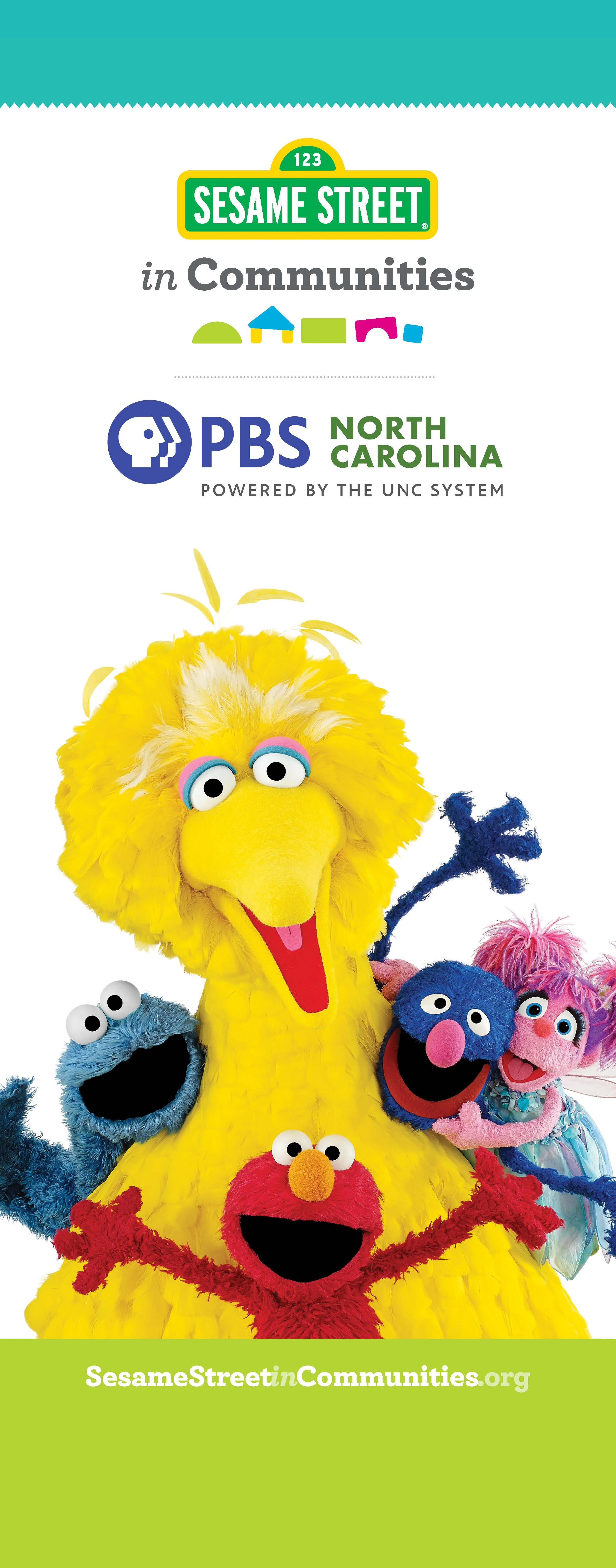 "Sesame in Communities" Pull Up Banner