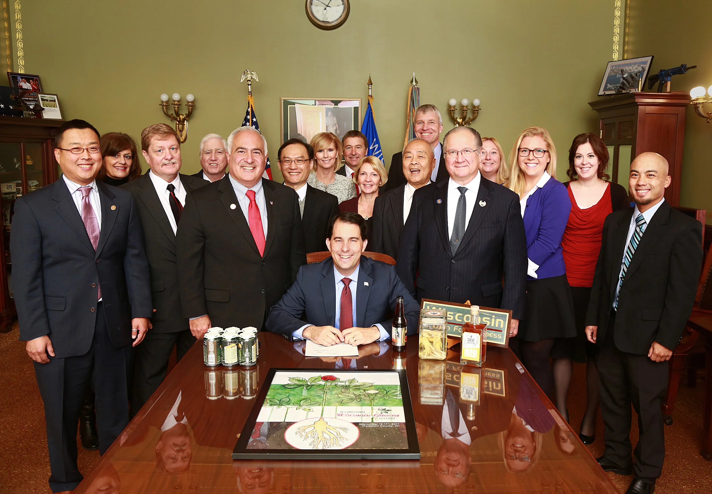  This session I authored a bill with Senator Jerry Petrowski to designate Ginseng as the state herb in Wisconsin. Our state produces nearly 95% of our nation's Ginseng, and most of that is produced right here in our area, in Marathon County. There 18