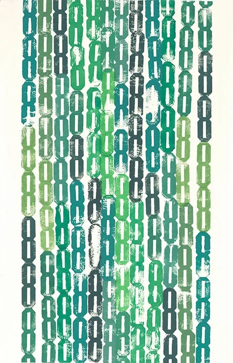 Type I - Hand Block Print, 13x20 (8003)