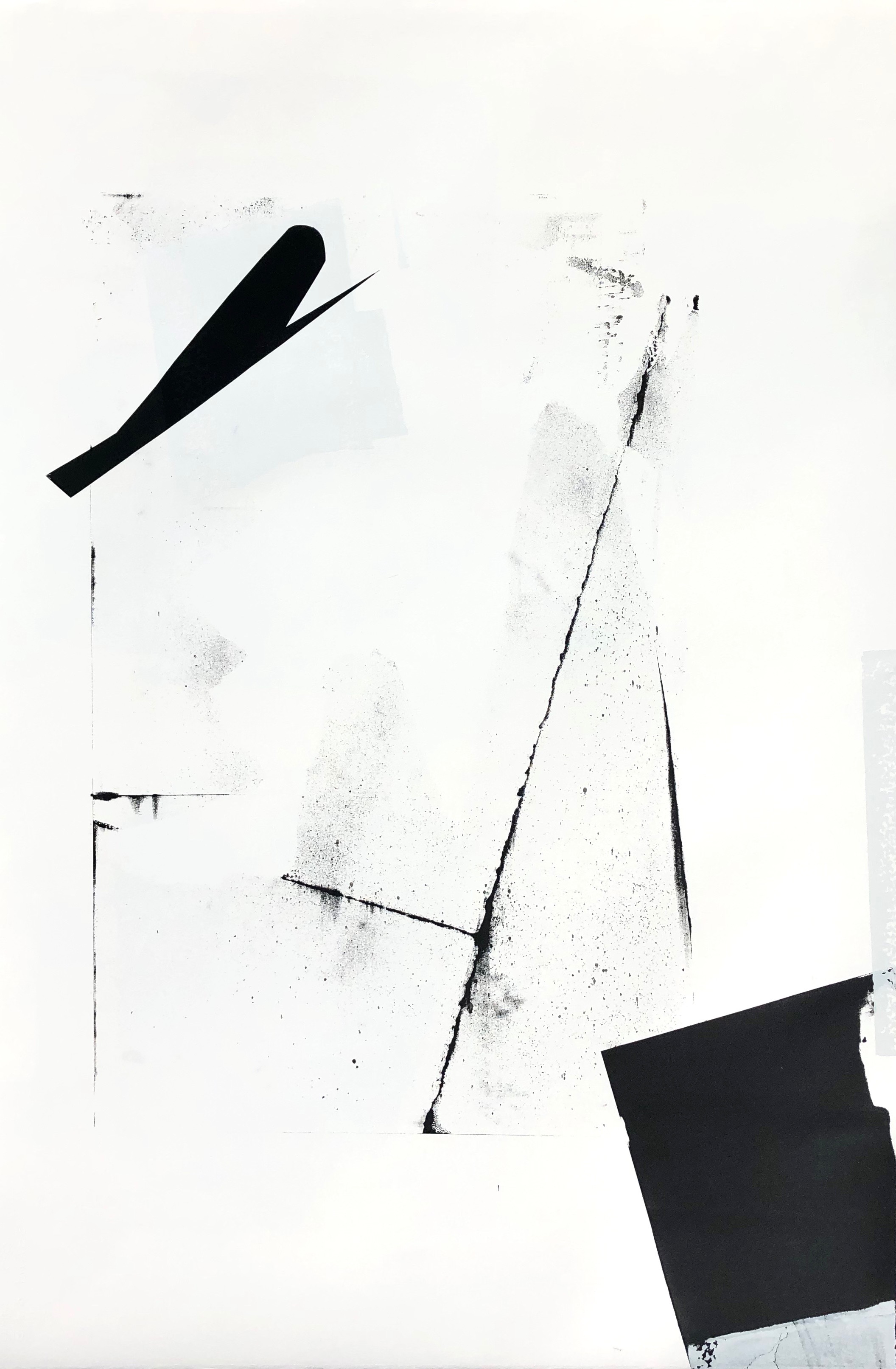 Extemporary, Original Screen Print on Paper, 30x44 (8120)