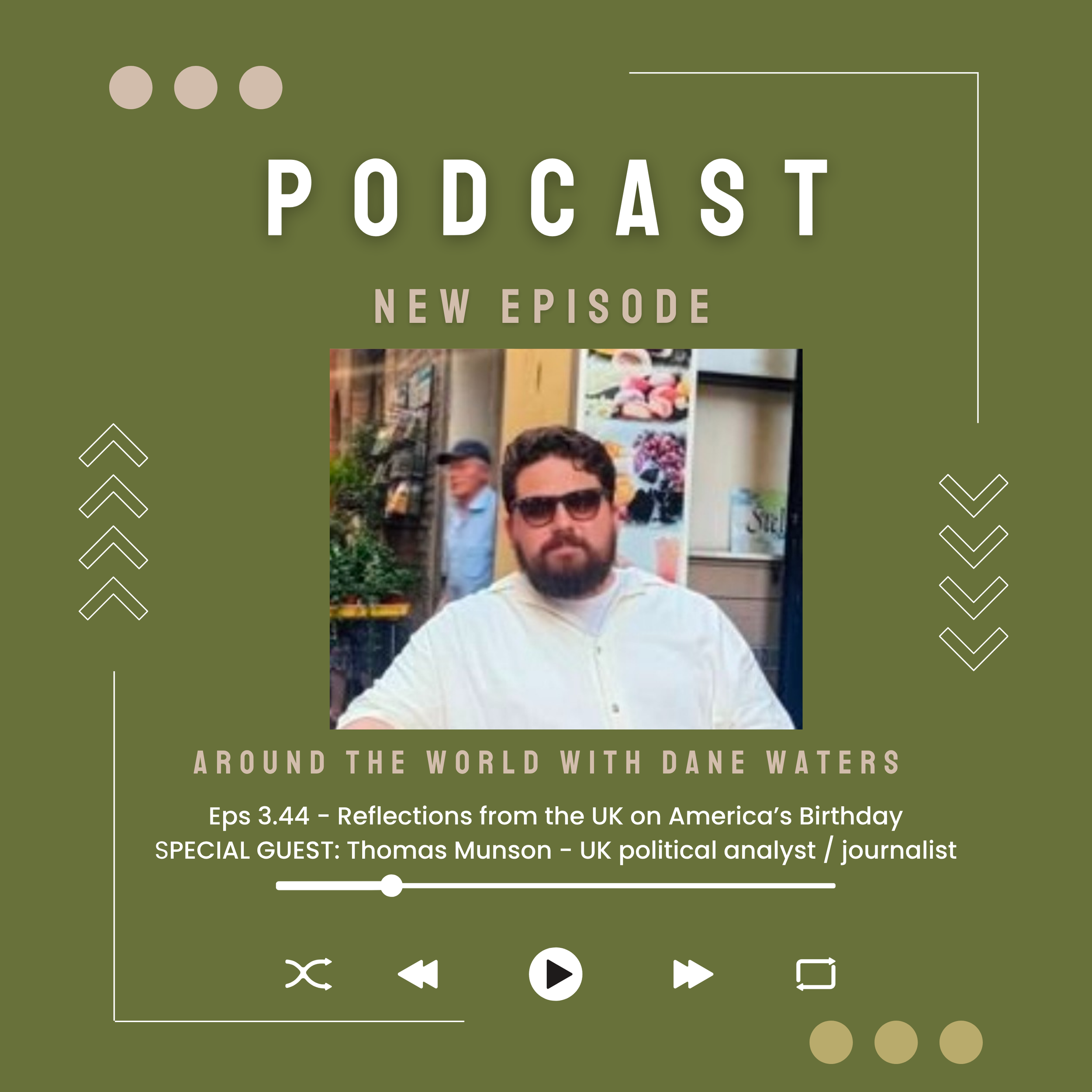 Episode 3.44 - Reflections from the UK on America’s Birthday