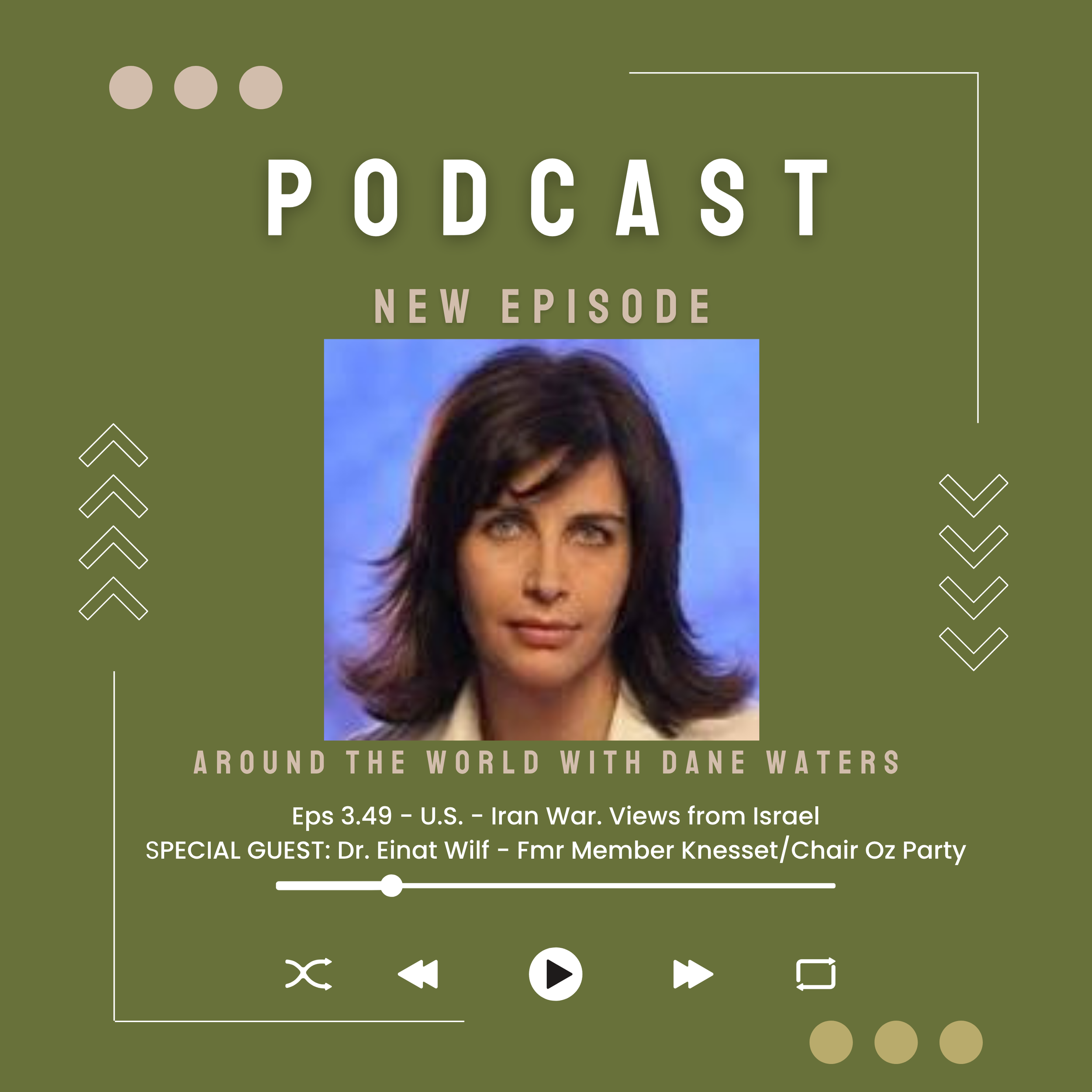 Episode 3.49 - The U.S. - Iran War. Views from Israel