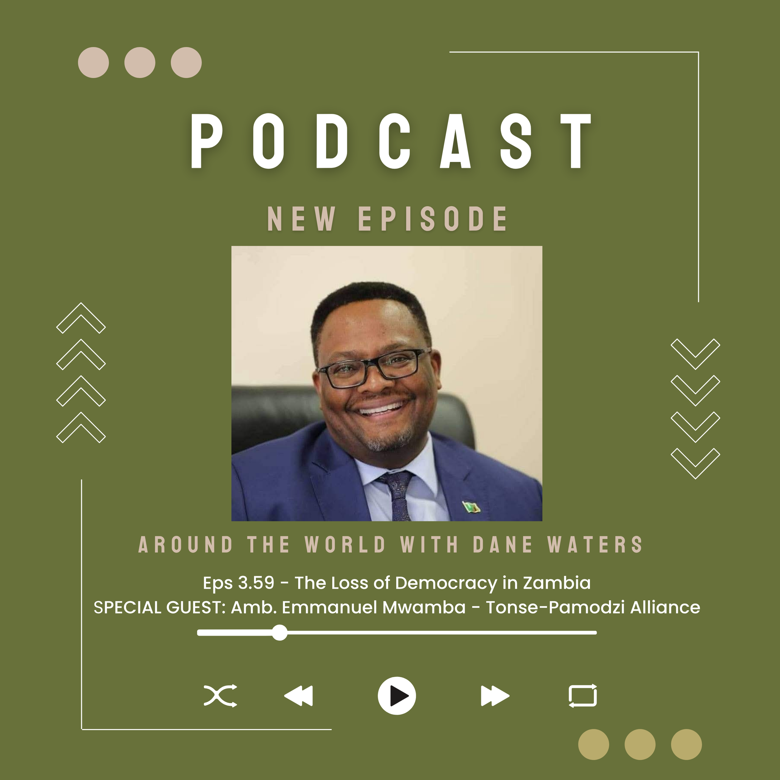 Episode 3.59 - The Loss of Democracy in Zambia