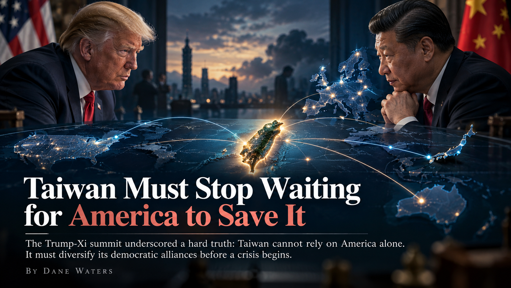 Stop waiting for the US to save Taiwan