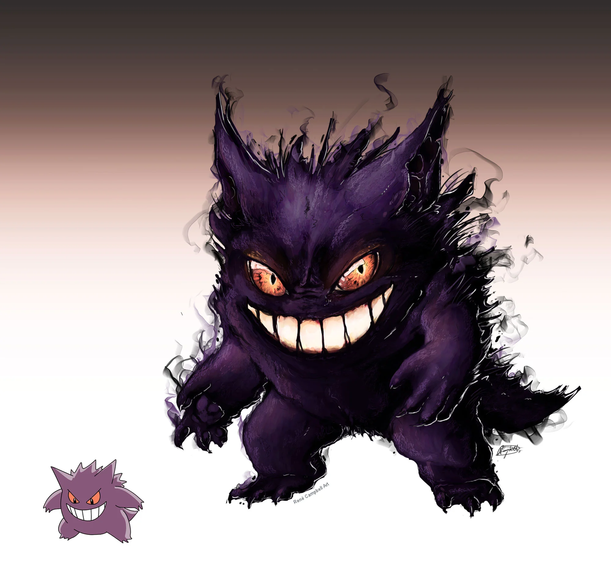 Realistic Pokémon: Gengar