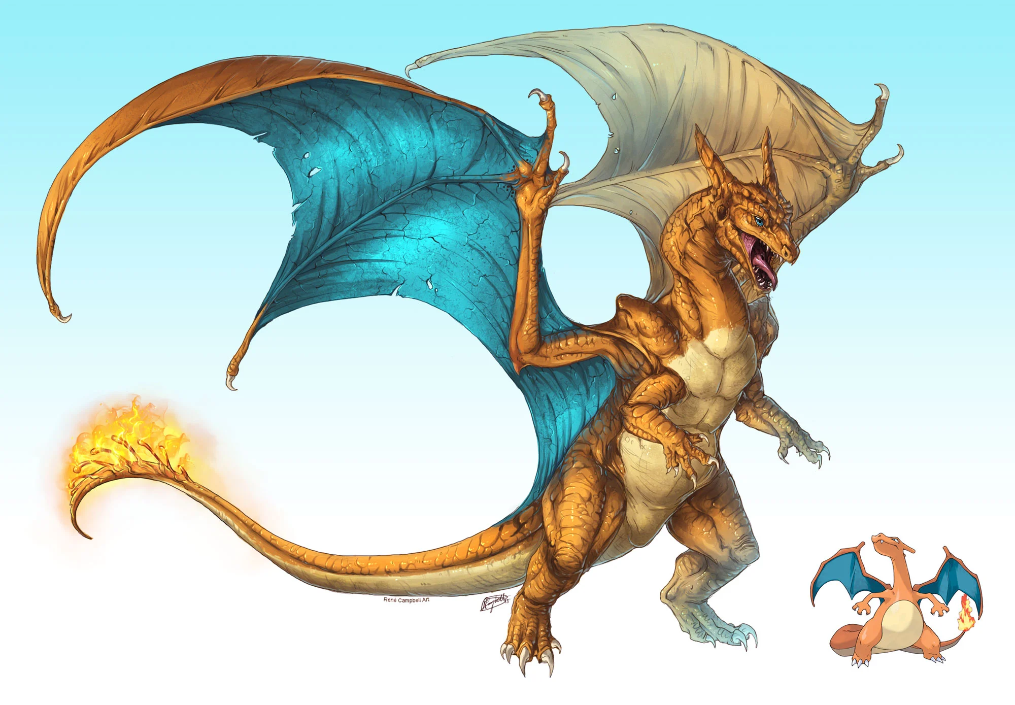 Realistic Pokémon: Charizard