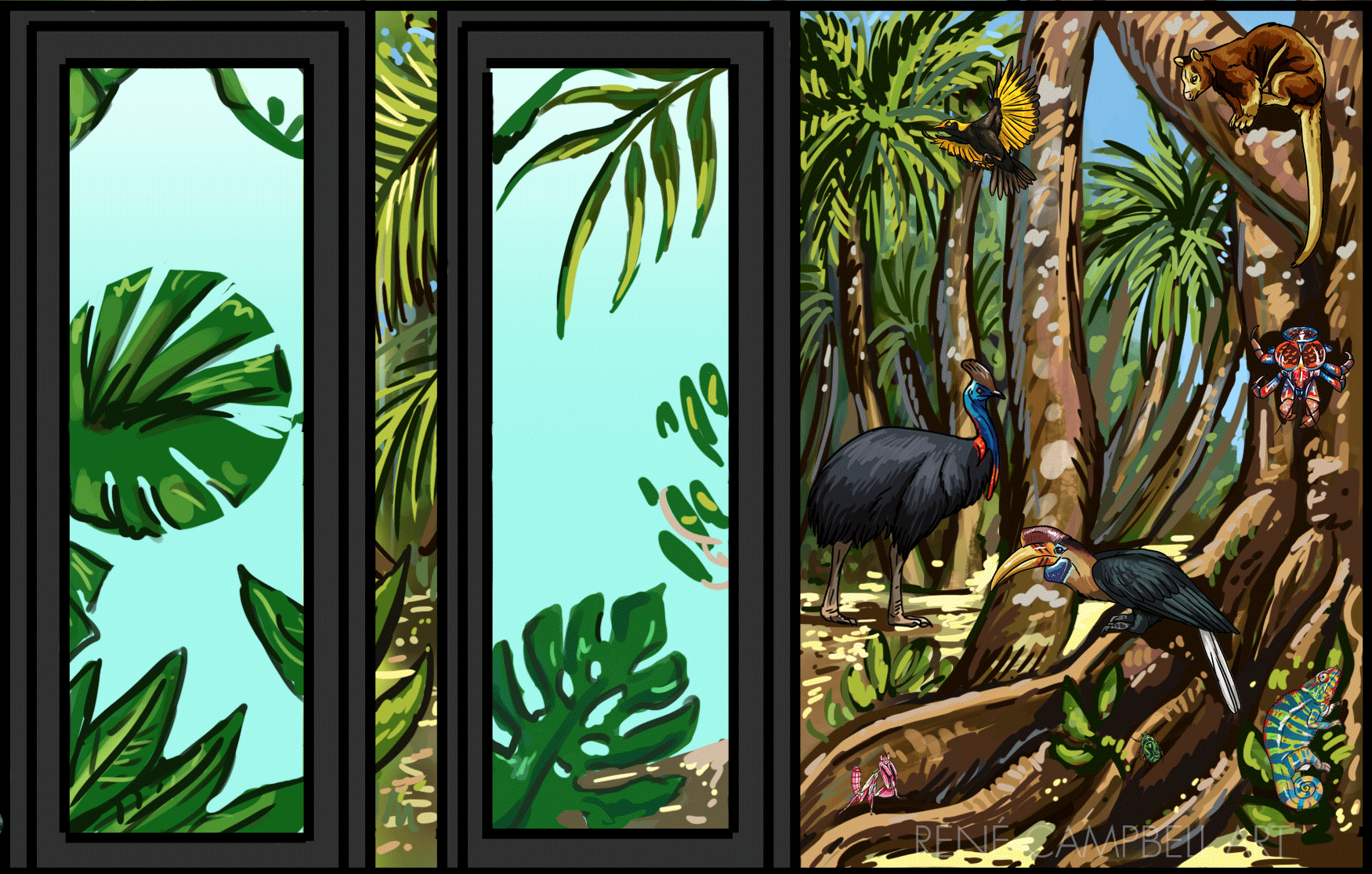 Global Ecology Lab Graphic Concept - Section 4