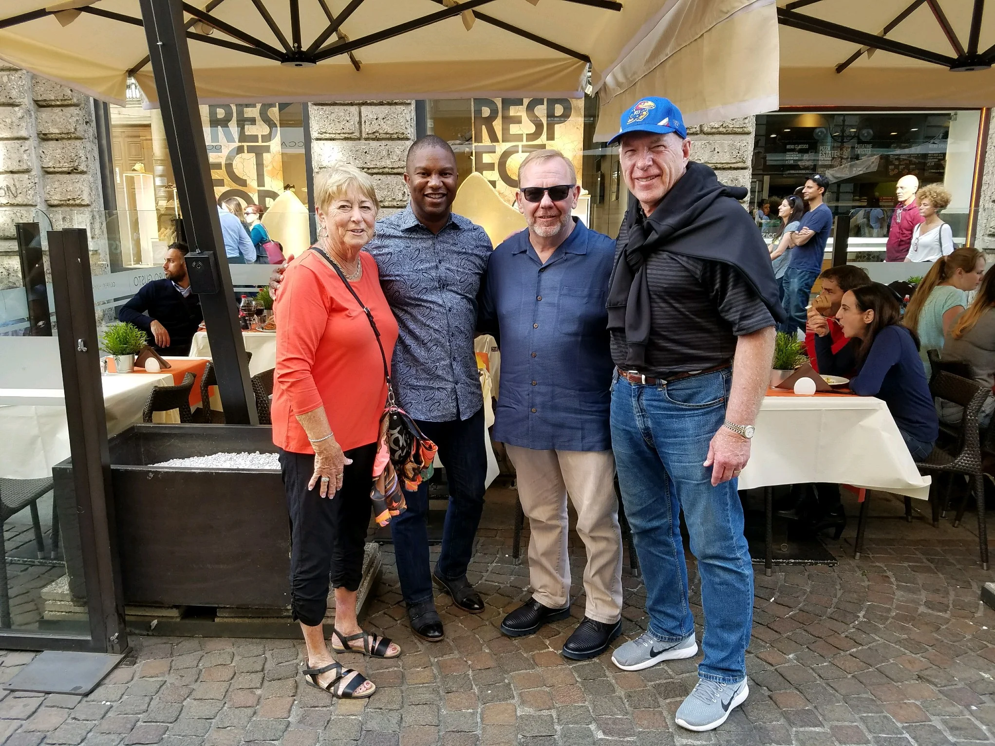 Meeting Old Friends in Milan, Italy.