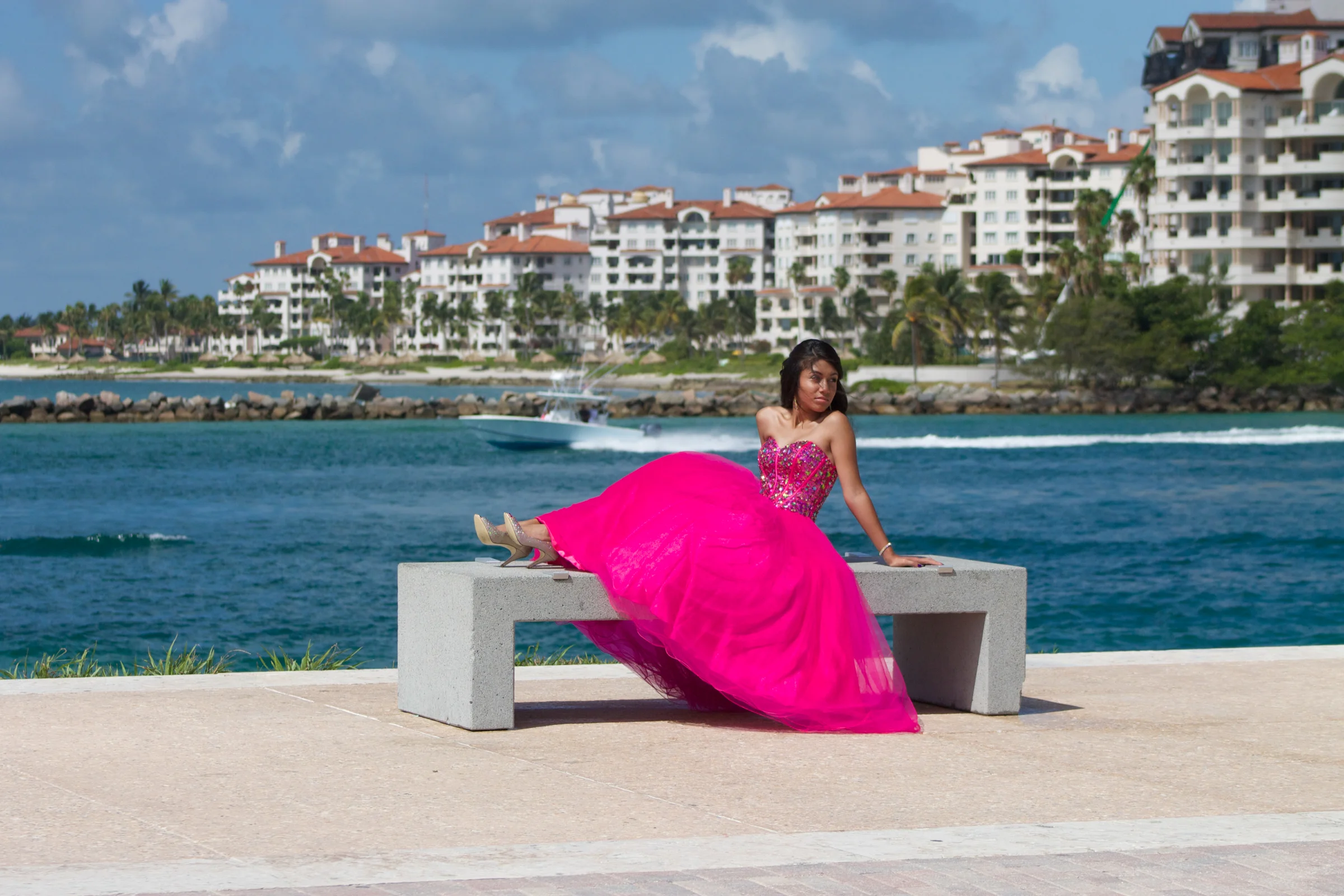 Fun meets Lovely | Miami Beach Quinceanera Session | Nicole Wallace Photography