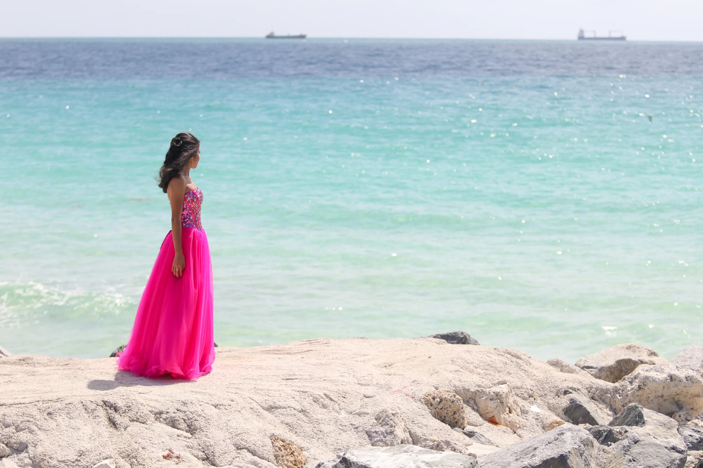 Fun meets Lovely | Miami Beach Quinceanera Session | Nicole Wallace Photography