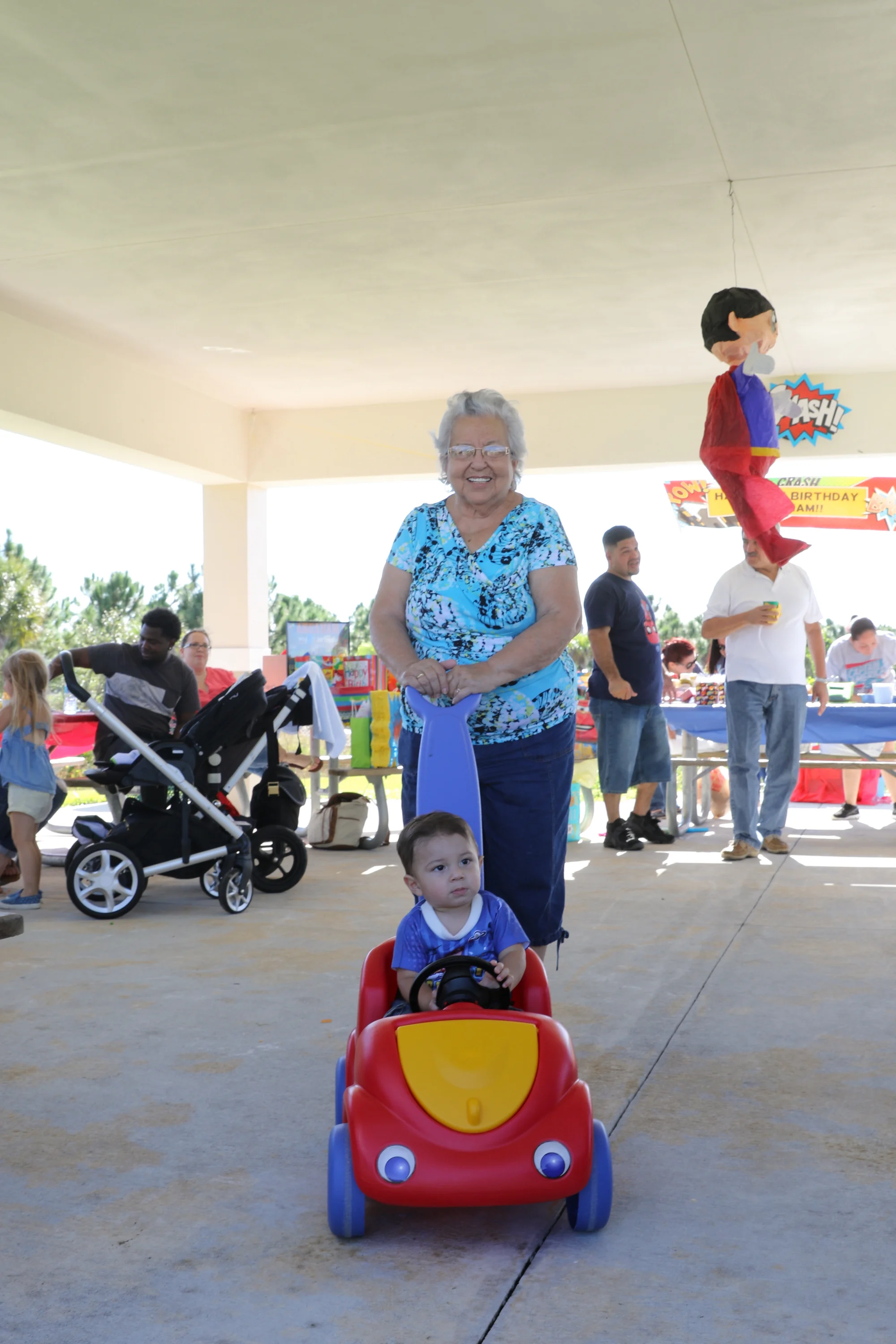 Comic Book Superheroes 1st Birthday Bash | Nicole Wallace Photography
