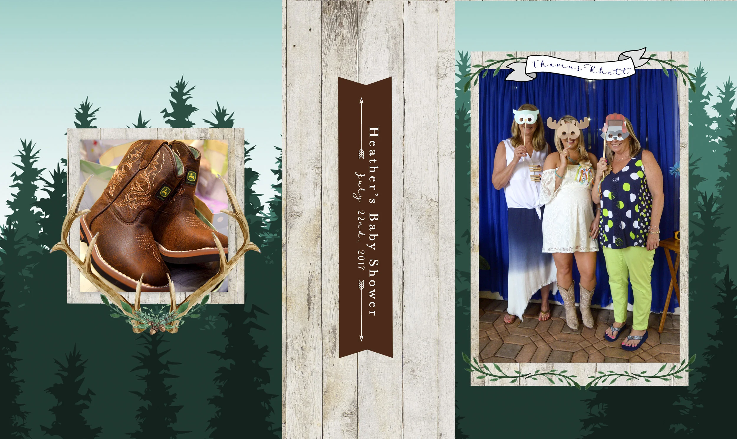Heather's Baby Shower Image Box Cover