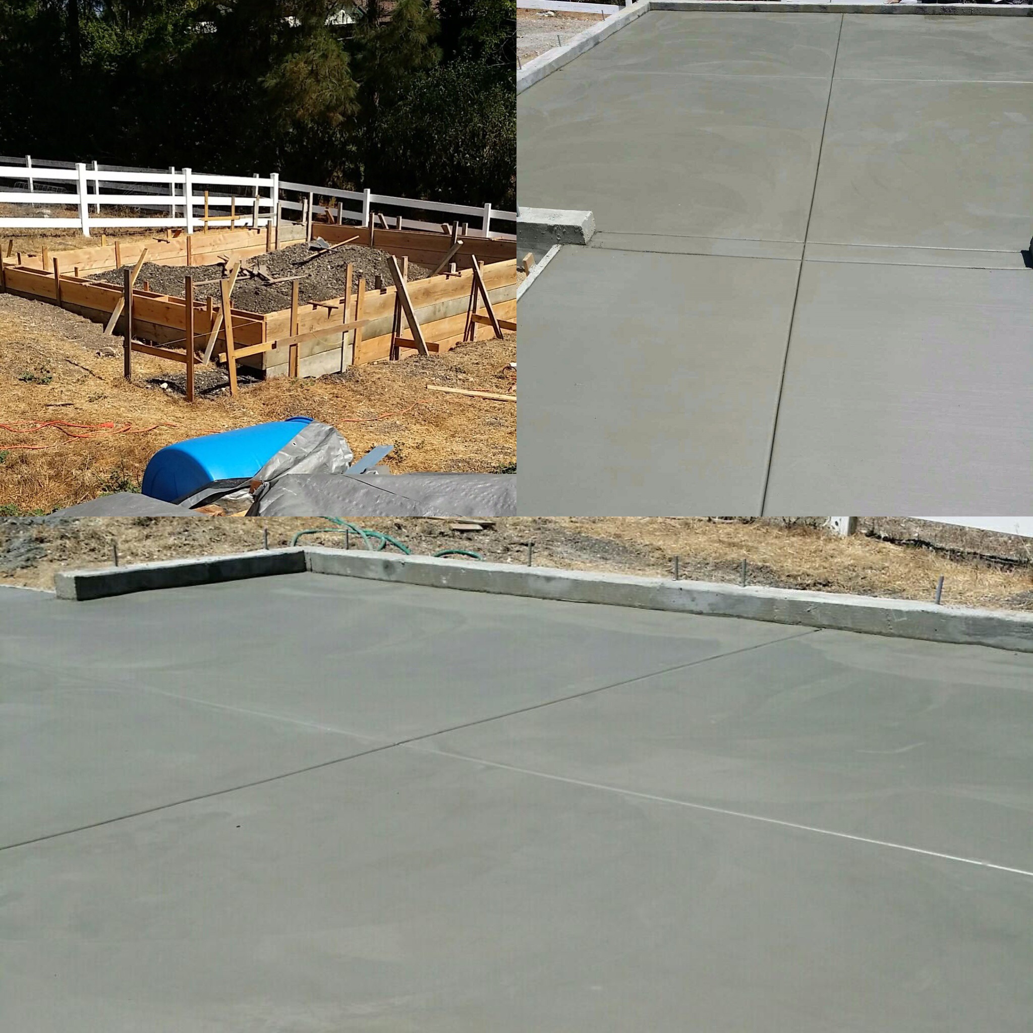concrete and hardscaping