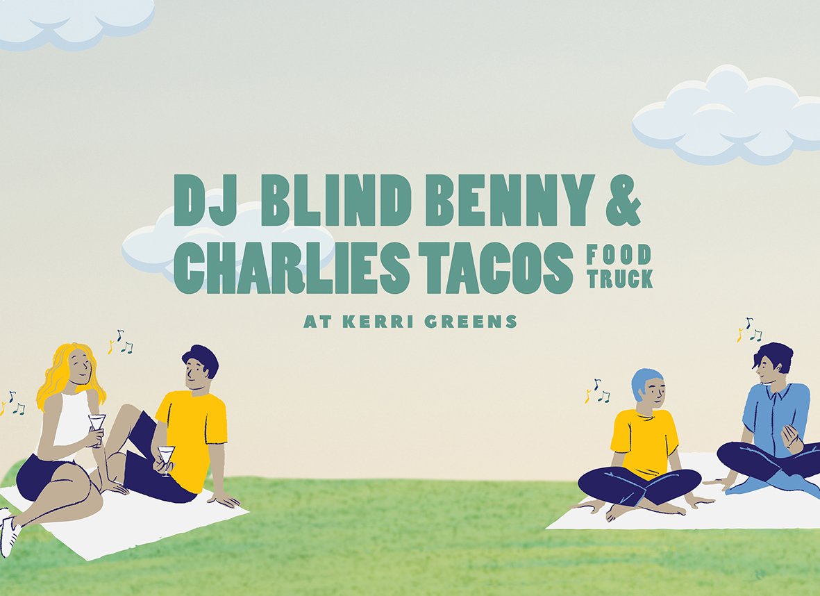 DJ Blind Benny & Dodds Pizza at Kerri Greens