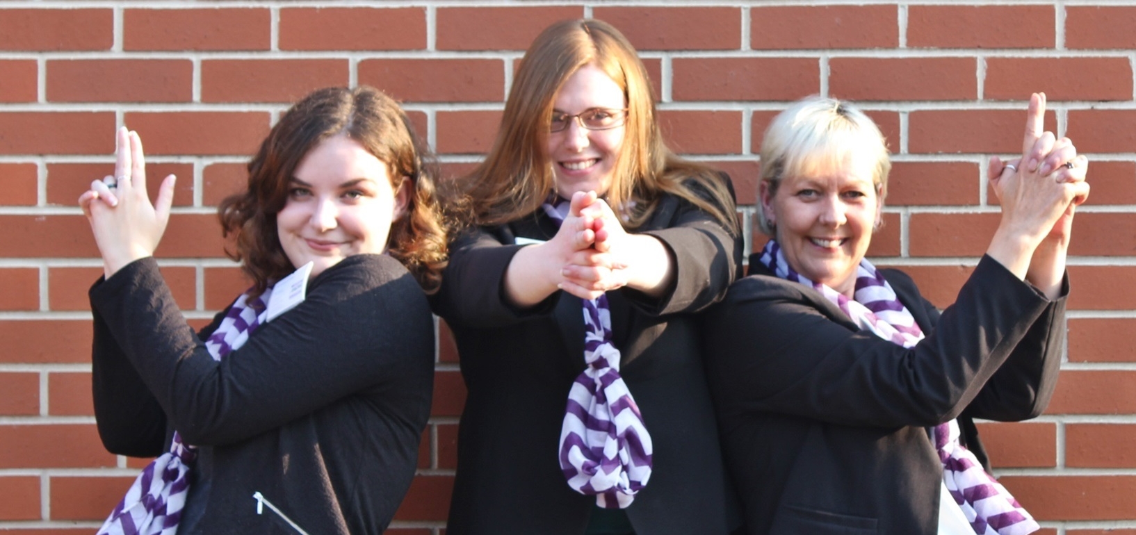 Team MCM - Our golden girls (left to right) Thea Marler, Sales & Lettings Administrator. Nichola Taylor-Cockayne, Marketing Manager. Tina Moult, Sales Manager.