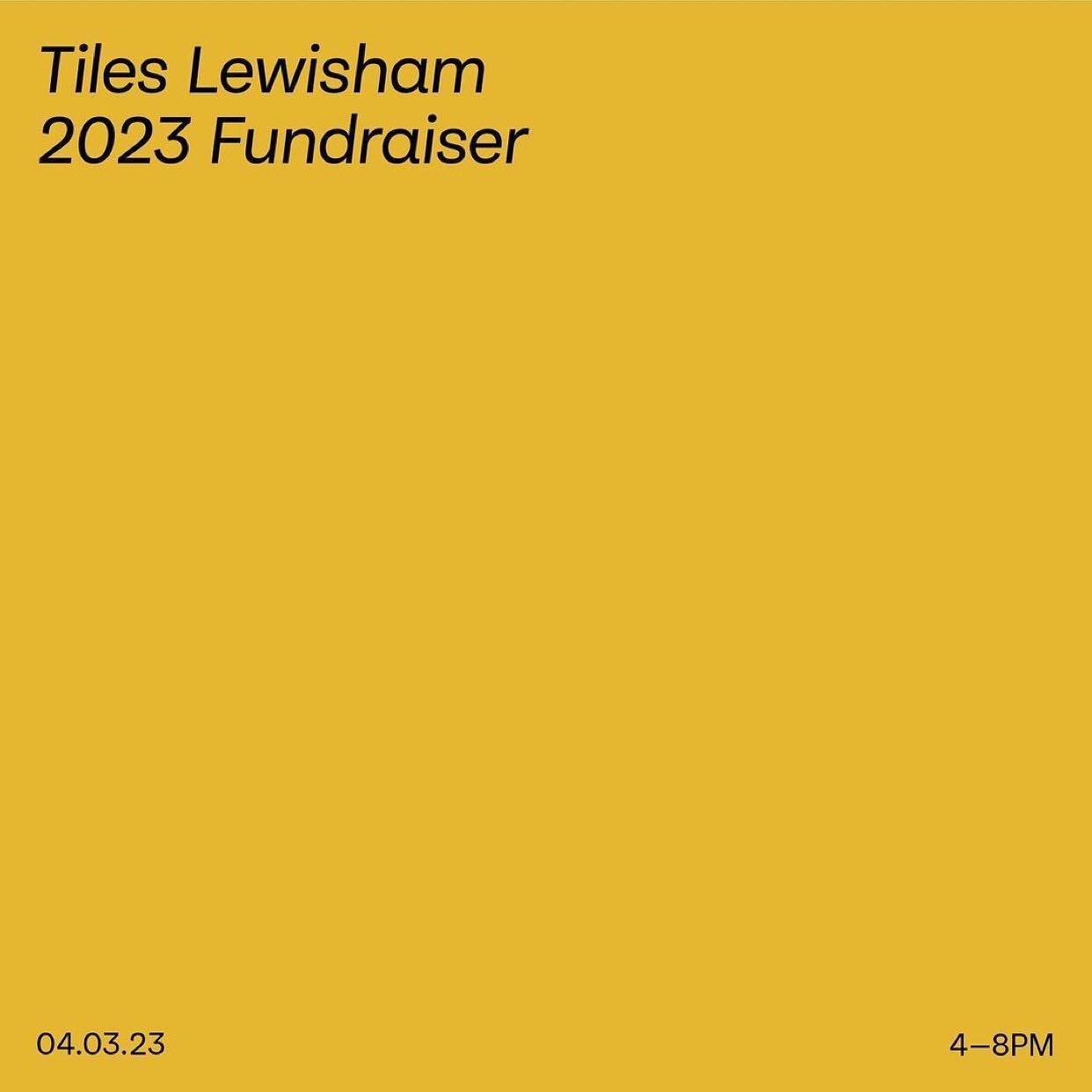Repost @tiles.lewisham auction next Saturday *** yes to this