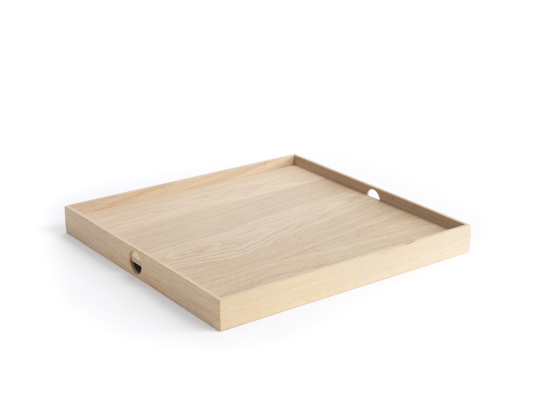 Een voorbeeld uit de collectie Flip Trays met 2 verschillende kanten qua kleur & materiaal