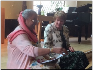 Reading - to the ‘Time for All Ages’ story