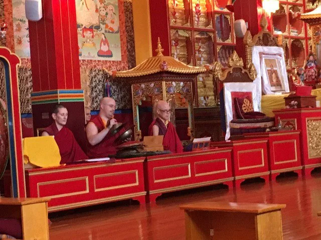 Mahakala prayers, photo by John Clifford